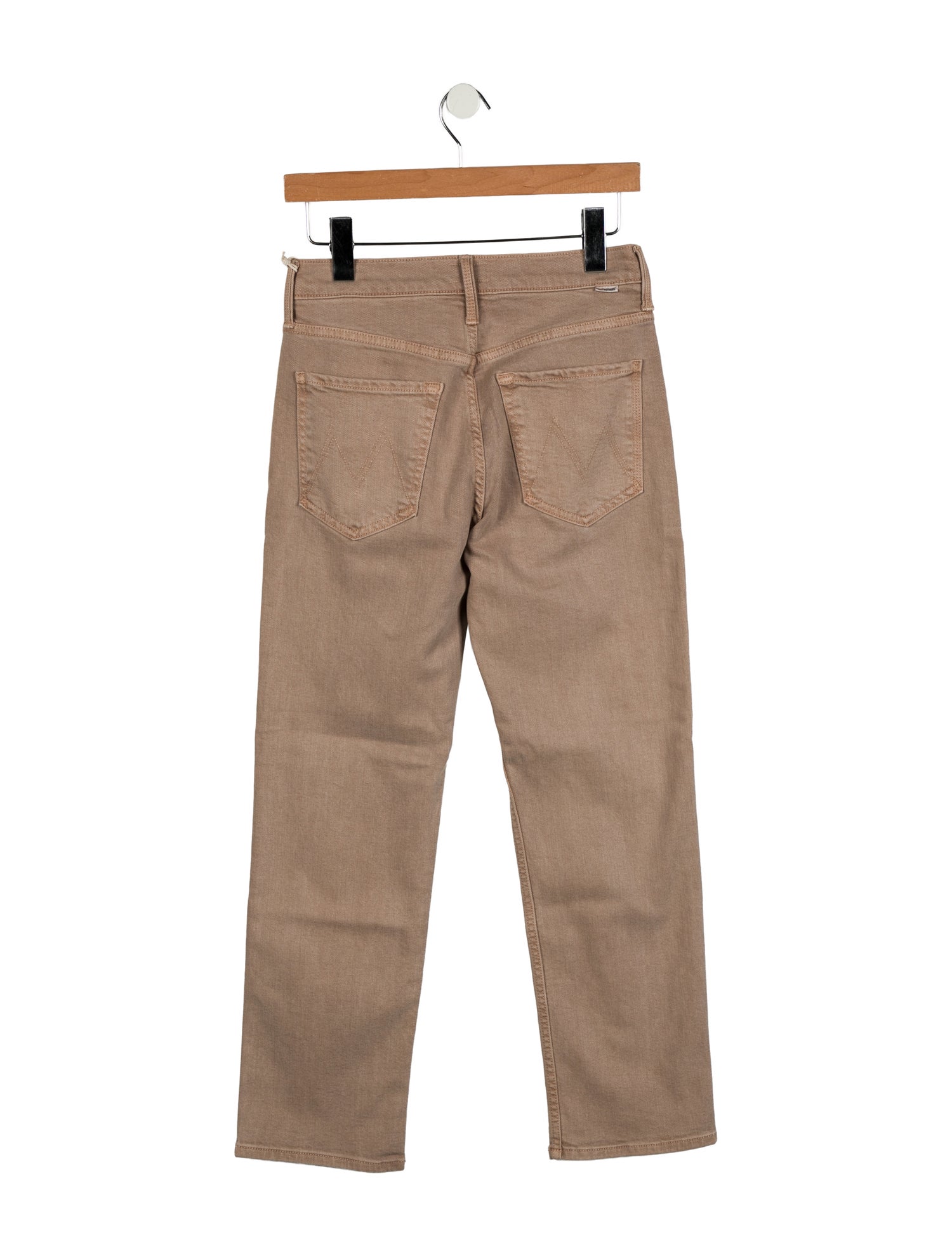 Mother High-Rise Straight Leg Jeans