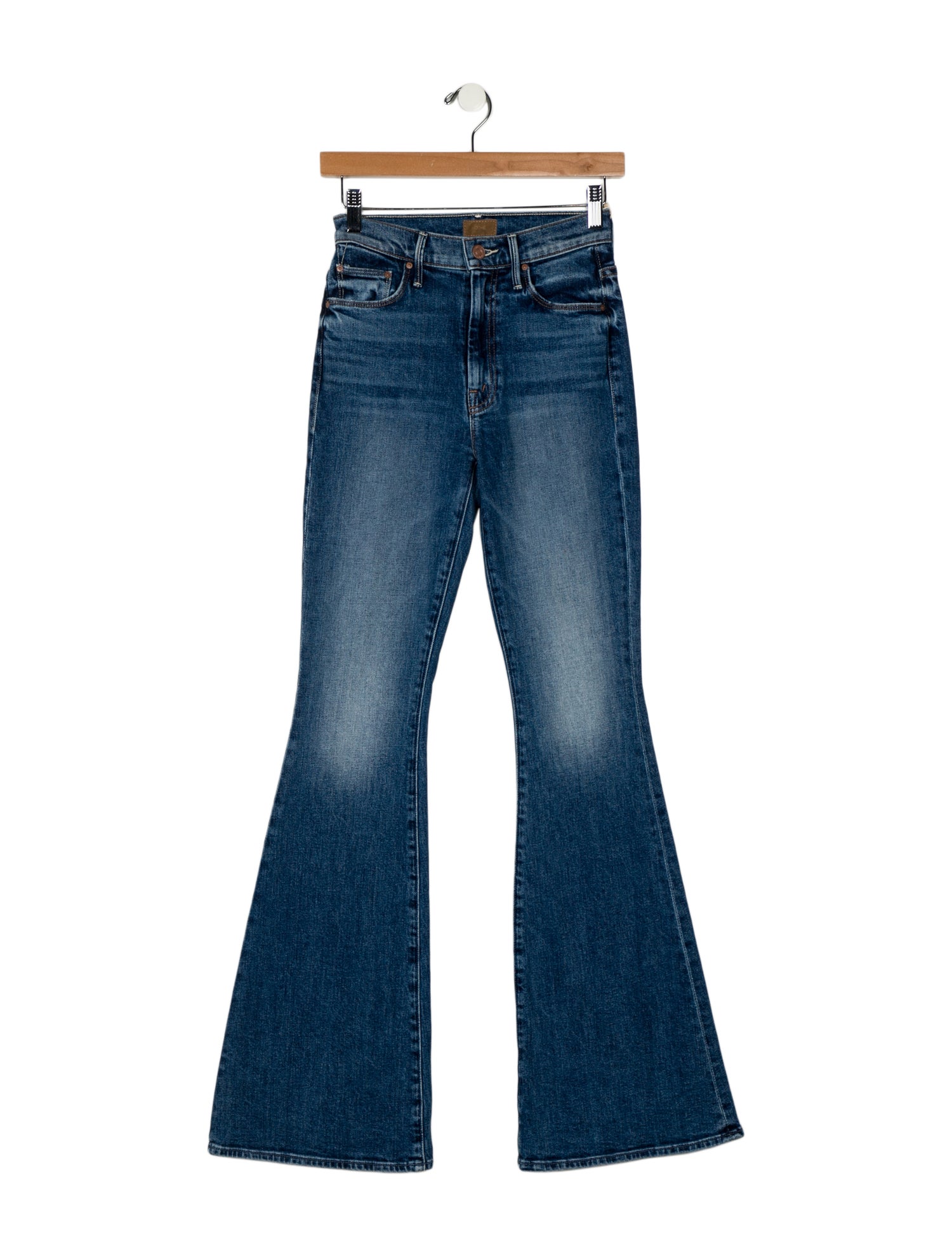 Mother Mid-Rise Wide Leg Jeans w/ Tags