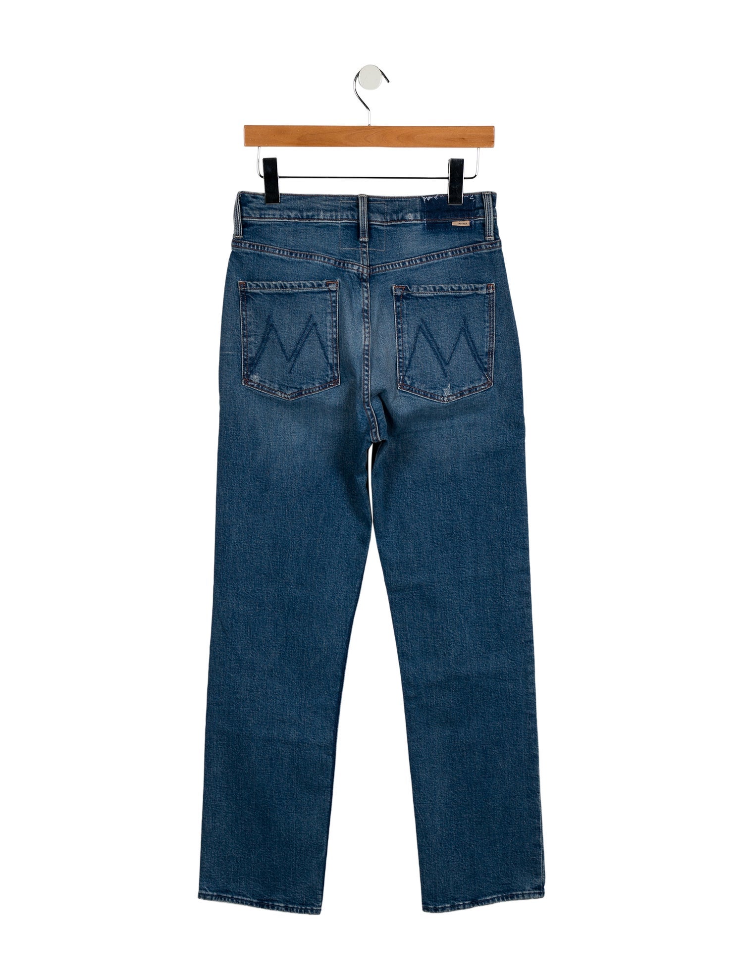 Mother High-Rise Straight Leg Jeans w/ Tags