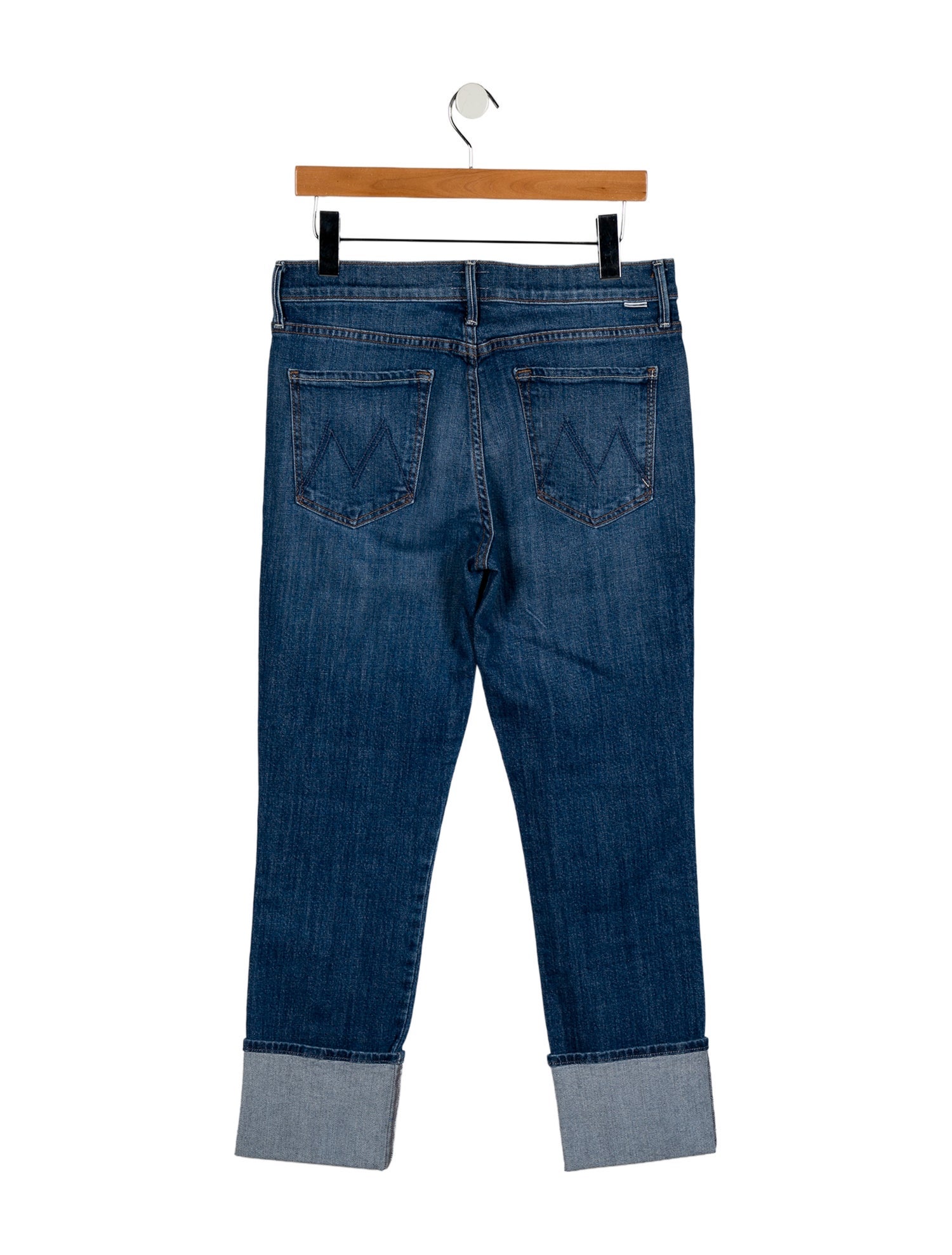 Mother High-Rise Straight Leg Jeans w/ Tags