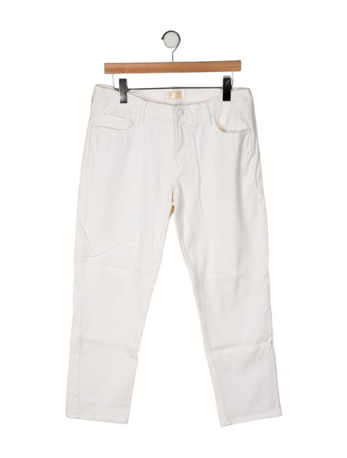 Mother Mid-Rise Straight Leg Jeans
