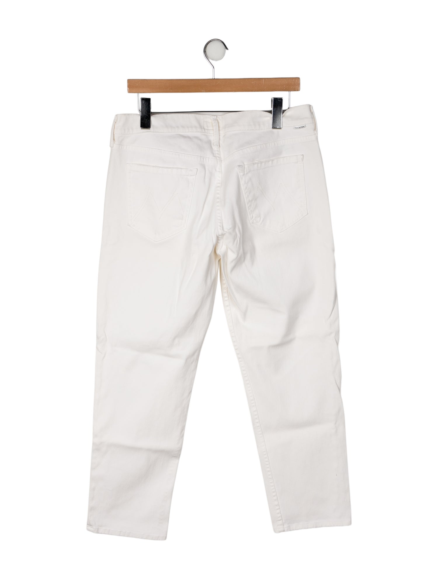 Mother Mid-Rise Straight Leg Jeans