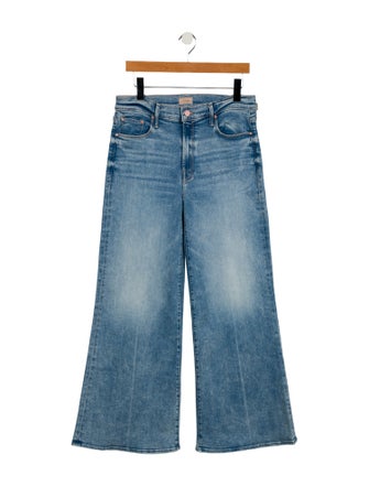 Mother High-Rise Wide Leg Jeans