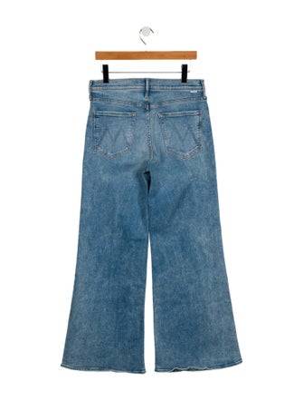 Mother High-Rise Wide Leg Jeans