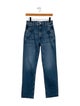 Mother High-Rise Straight Leg Jeans