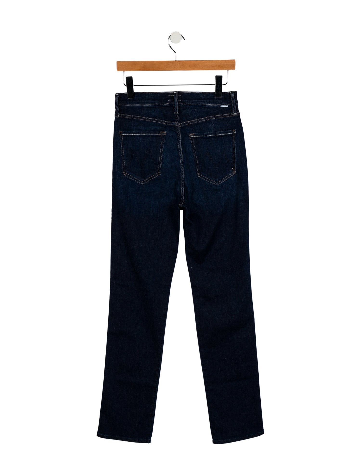 Mother High-Rise Straight Leg Jeans