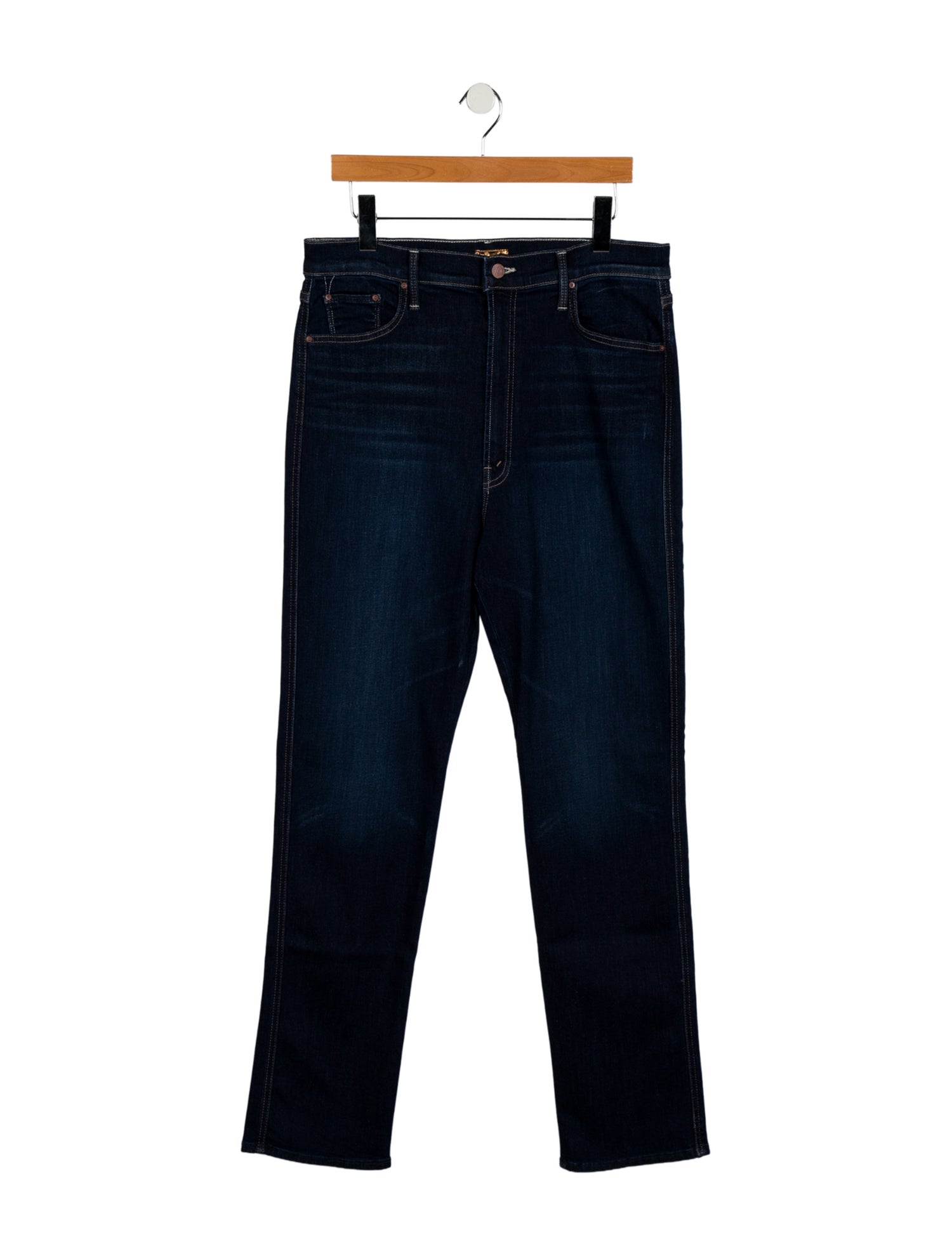 Mother High-Rise Straight Leg Jeans w/ Tags