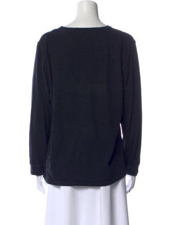 Mother Scoop Neck Long Sleeve Sweatshirt