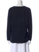 Mother Scoop Neck Long Sleeve Sweatshirt