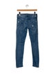 Mother Mid-Rise Skinny Leg Jeans