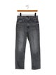 Mother High-Rise Straight Leg Jeans