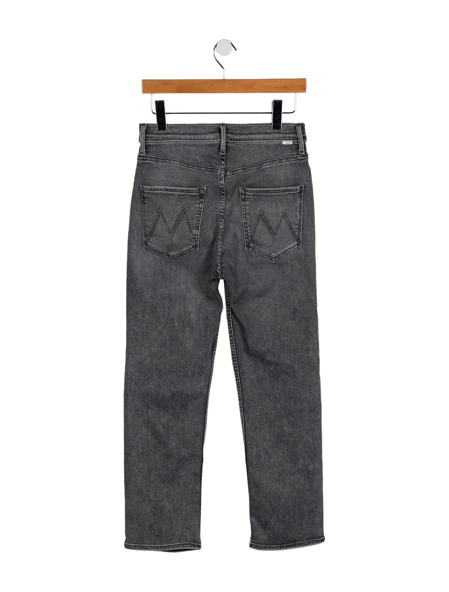 Mother High-Rise Straight Leg Jeans