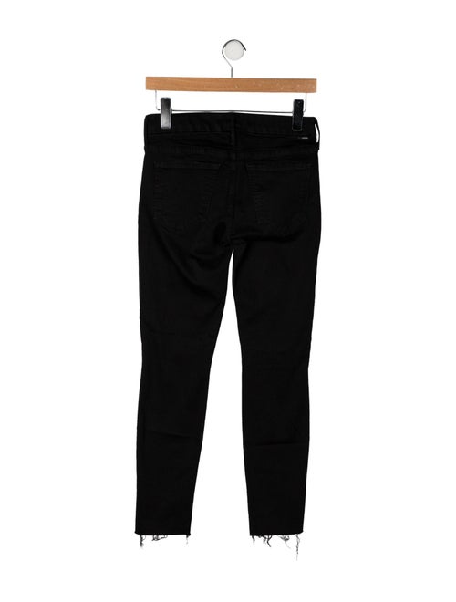 Mother Mid-Rise Skinny Leg Jeans