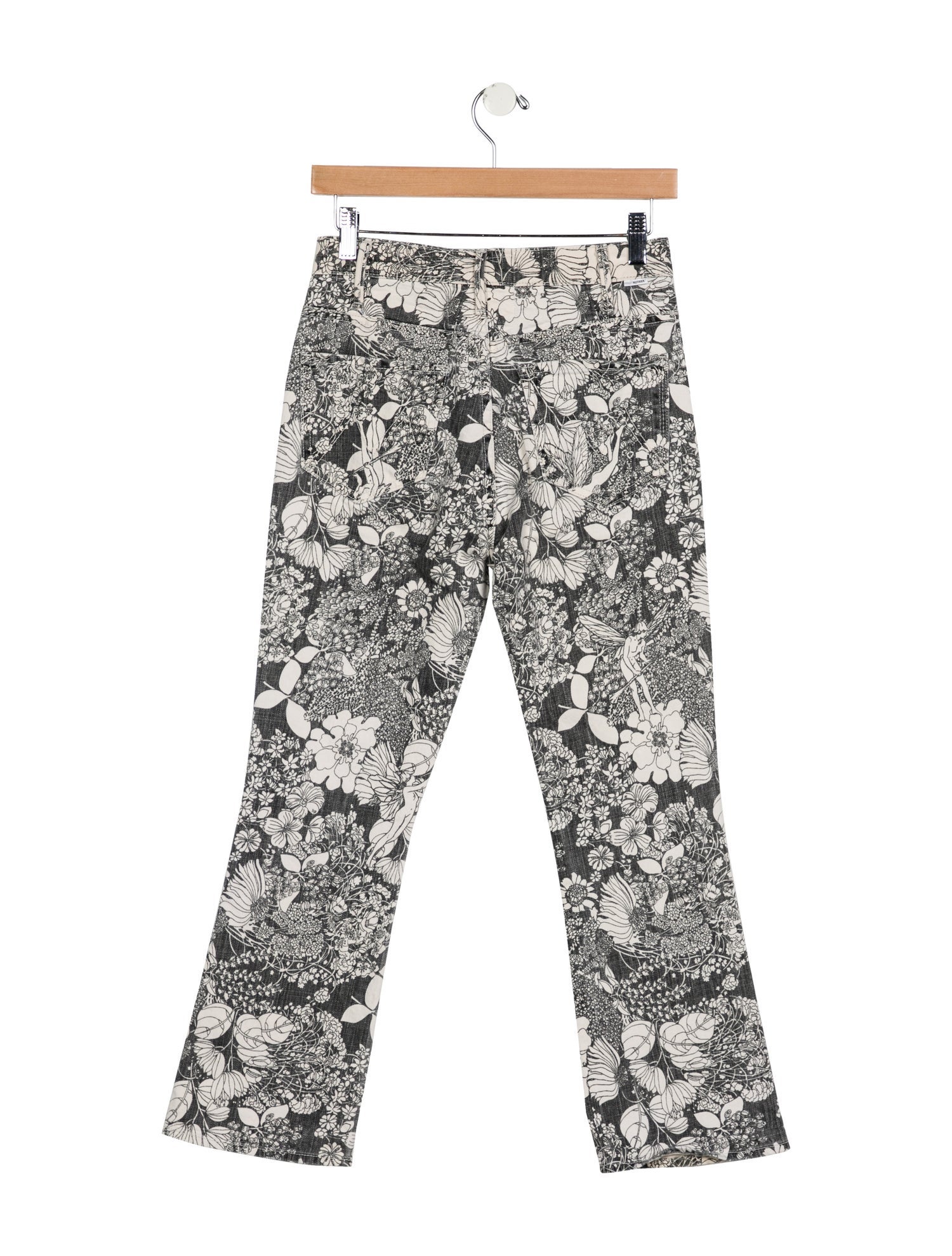 Mother High-Rise Straight Leg Jeans