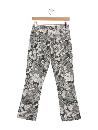 Mother High-Rise Straight Leg Jeans