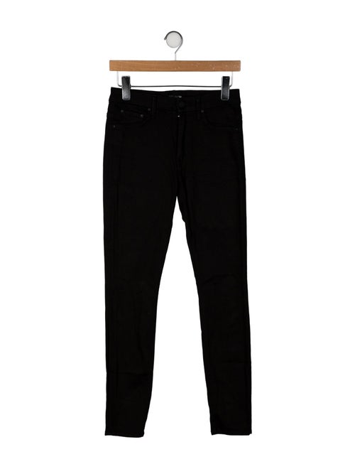 Mother Mid-Rise Skinny Leg Jeans