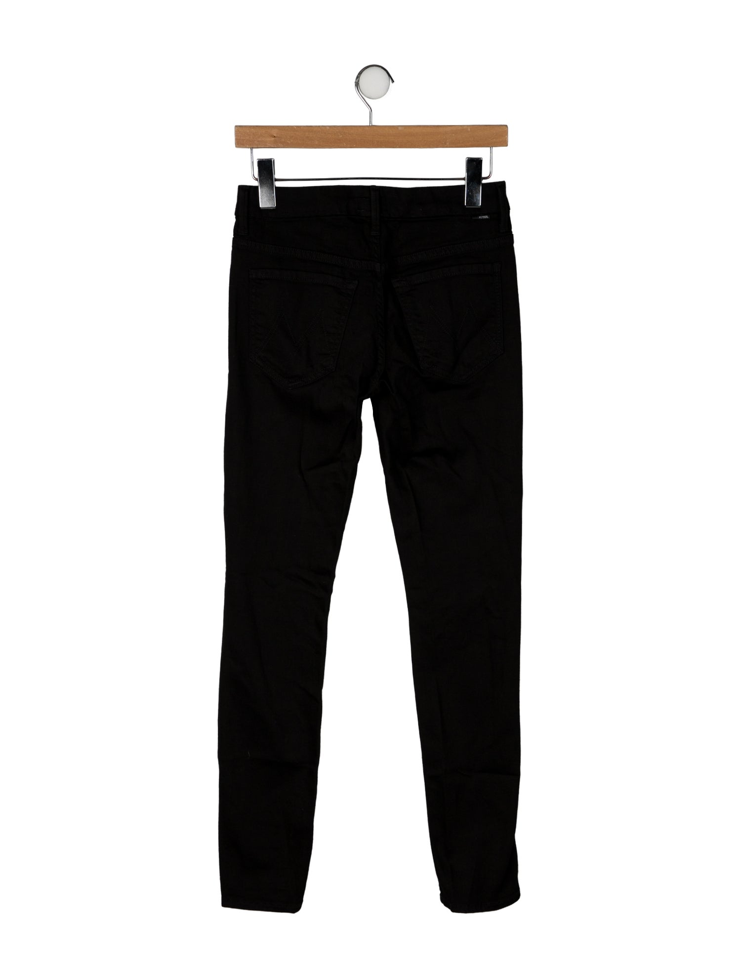 Mother Mid-Rise Skinny Leg Jeans