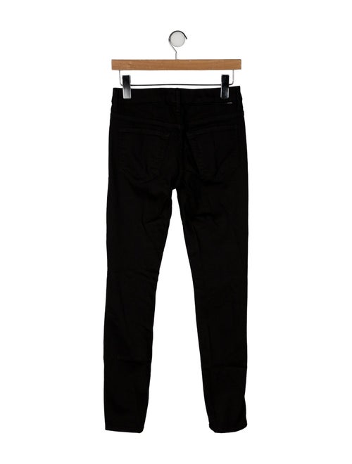 Mother Mid-Rise Skinny Leg Jeans