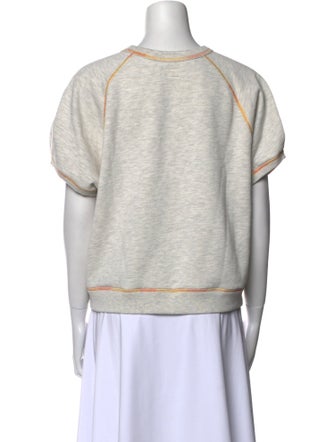 Mother Crew Neck Short Sleeve Sweatshirt