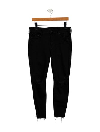 Mother Mid-Rise Skinny Leg Jeans