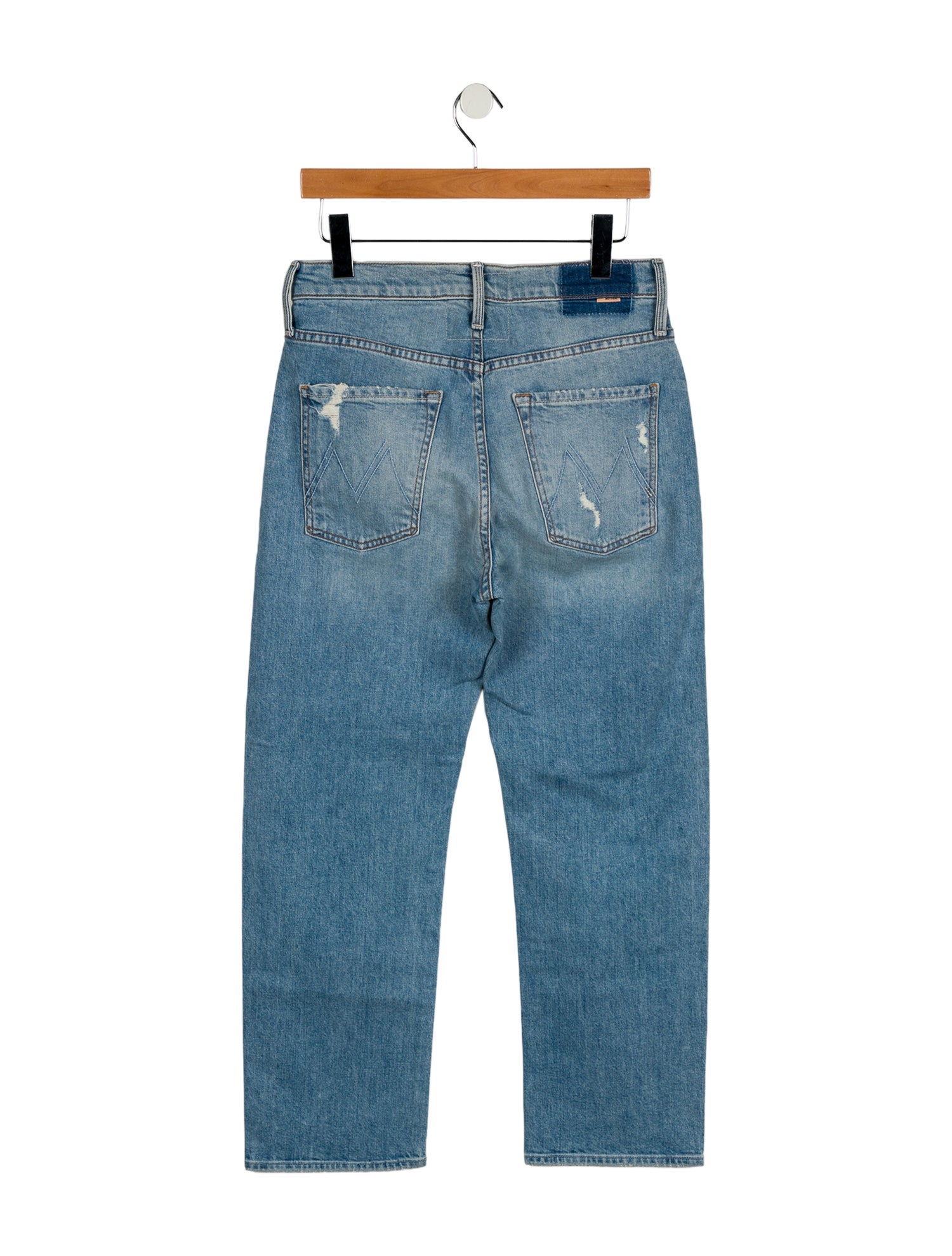 Mother High-Rise Straight Leg Jeans w/ Tags