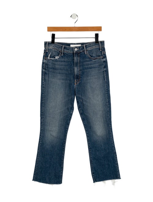 Mother High-Rise Wide Leg Jeans