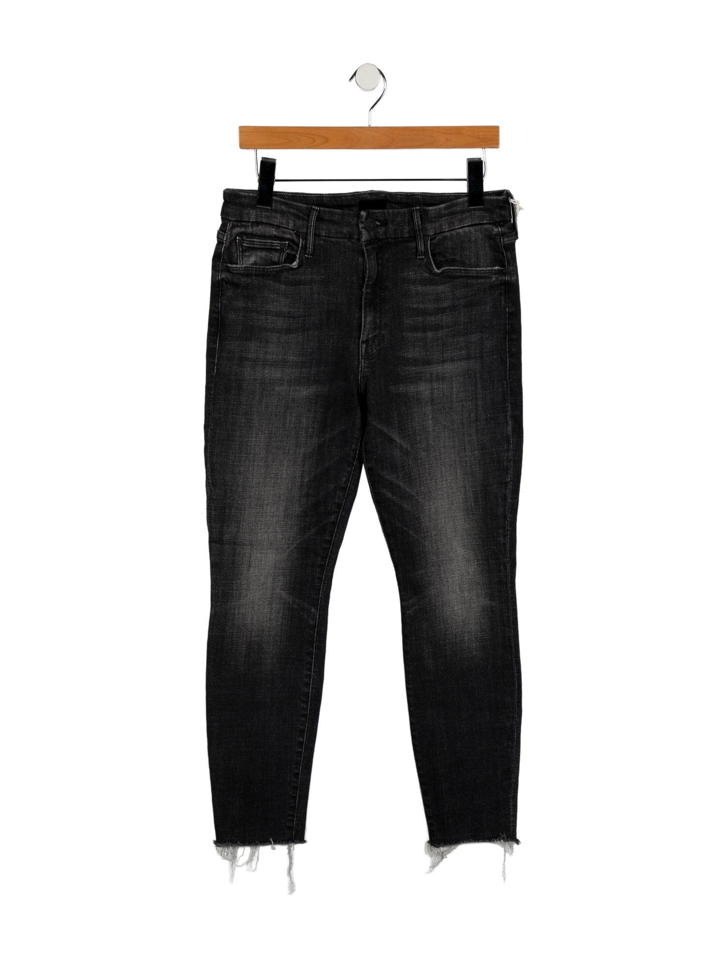 Mother Mid-Rise Skinny Leg Jeans