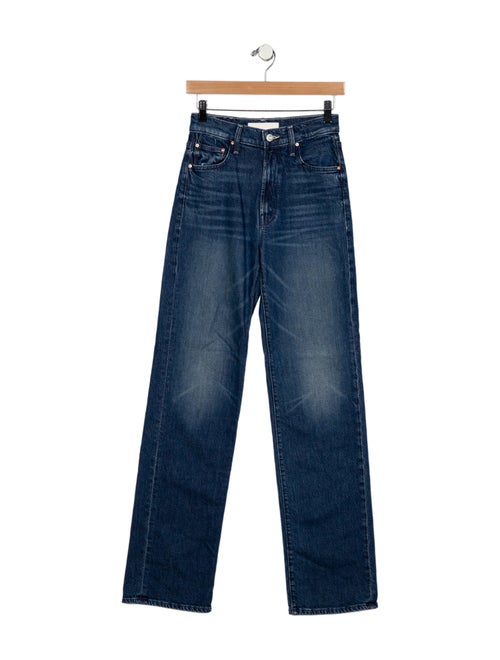 Mother High-Rise Straight Leg Jeans