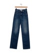 Mother High-Rise Straight Leg Jeans