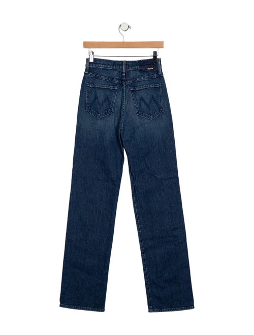 Mother High-Rise Straight Leg Jeans