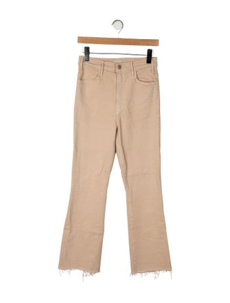 Mother High-Rise Wide Leg Jeans