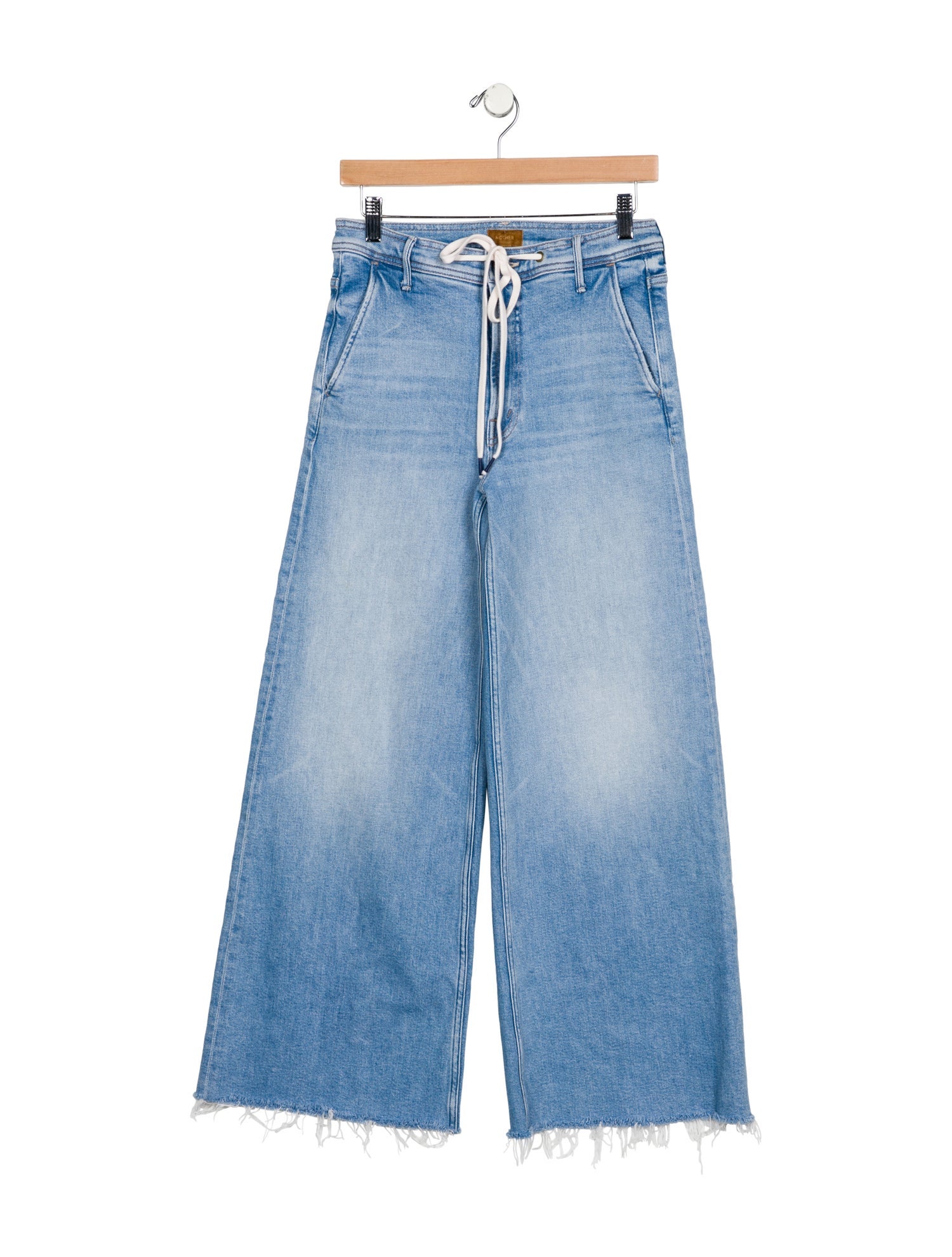 Mother High-Rise Wide Leg Jeans