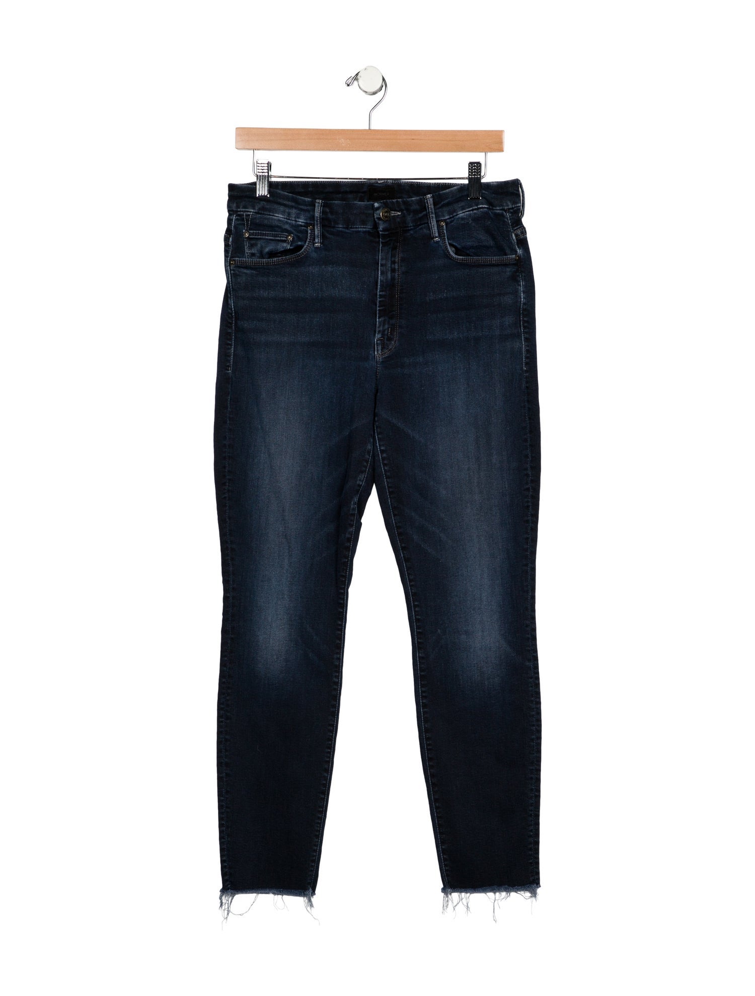 Mother Mid-Rise Skinny Leg Jeans