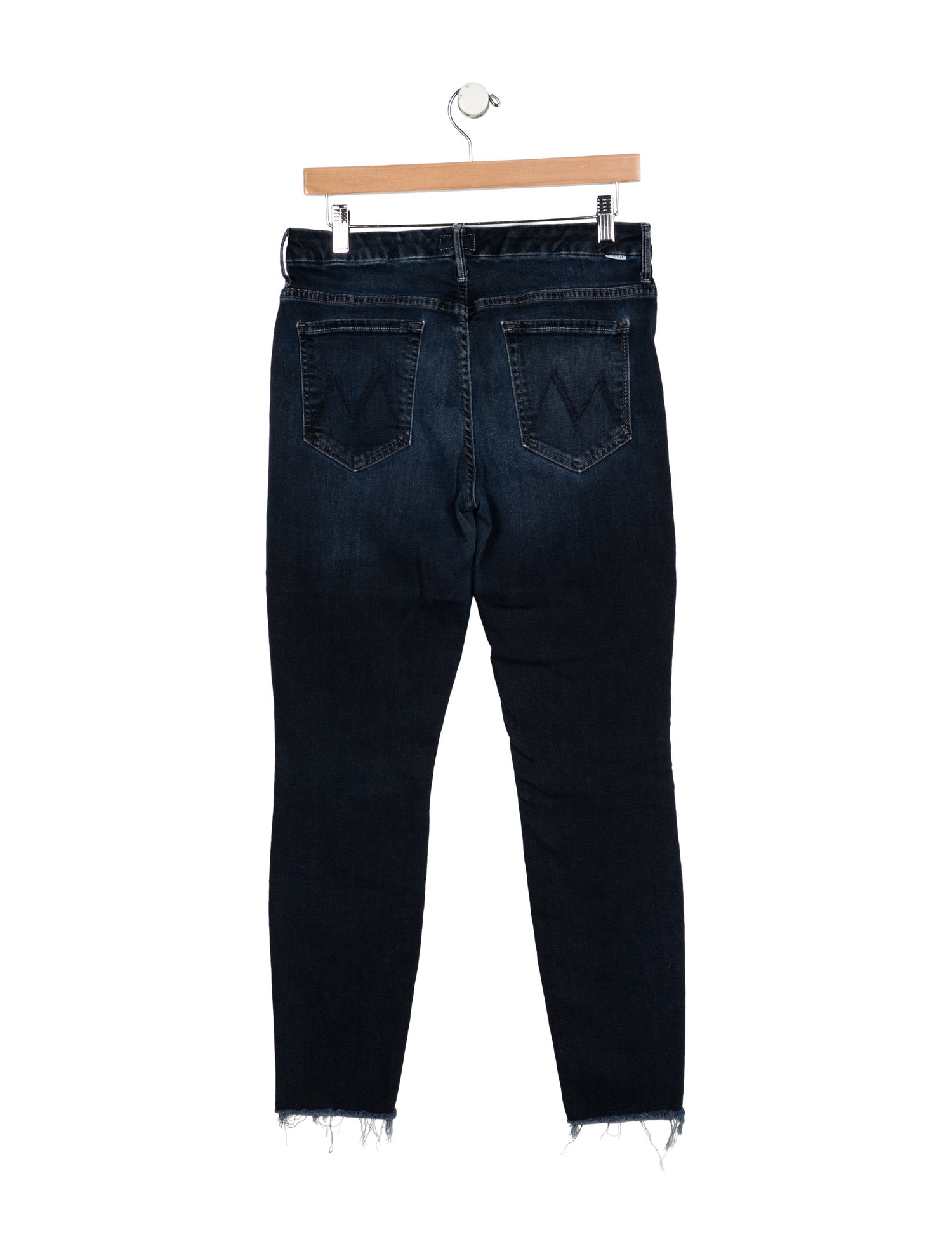 Mother Mid-Rise Skinny Leg Jeans