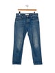 Mother High-Rise Straight Leg Jeans