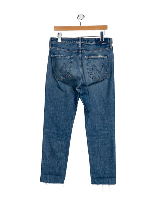 Mother High-Rise Straight Leg Jeans