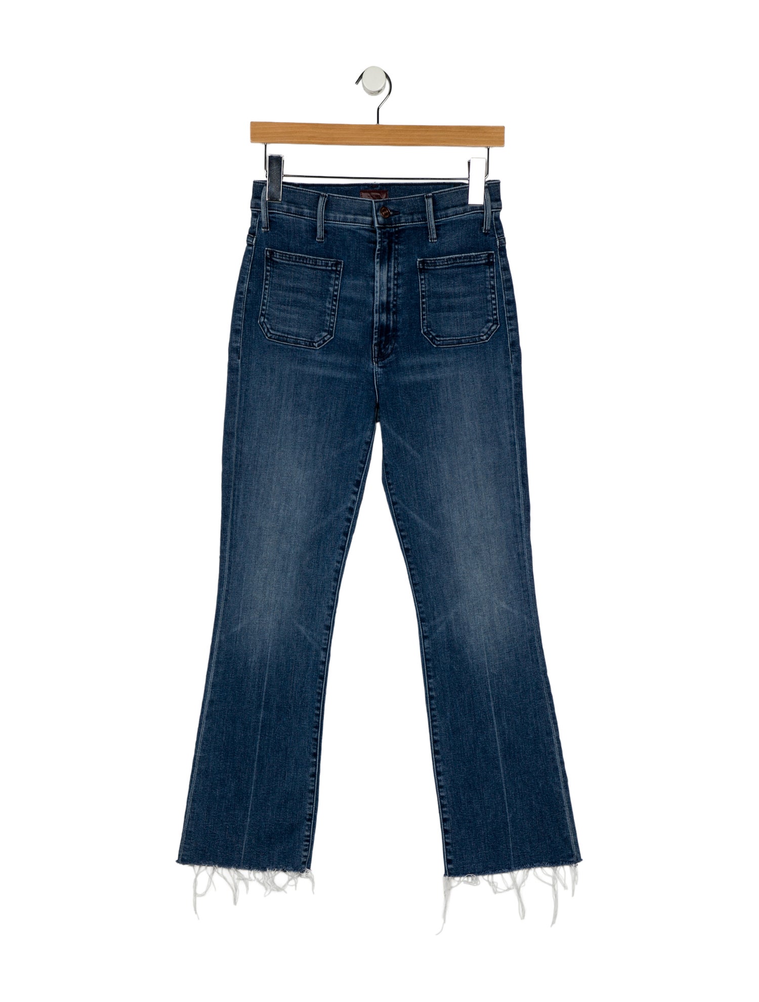 Mother High-Rise Straight Leg Jeans
