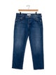 Mother Mid-Rise Straight Leg Jeans