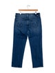Mother Mid-Rise Straight Leg Jeans