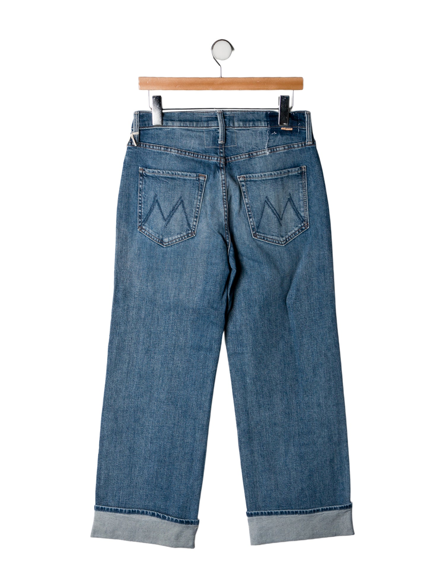 Mother High-Rise Wide Leg Jeans