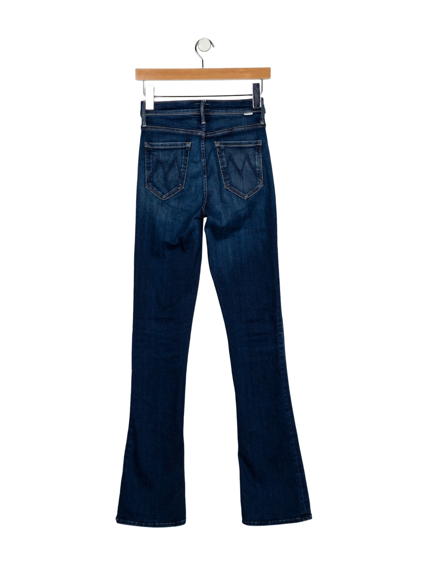 Mother Mid-Rise Straight Leg Jeans