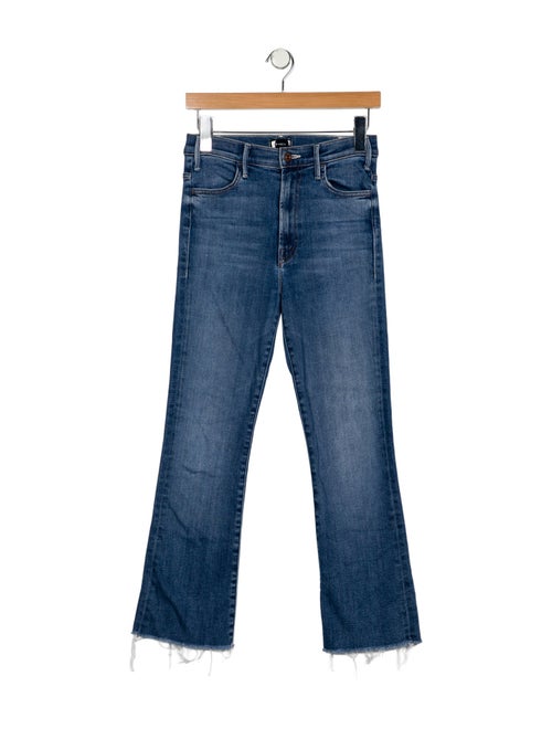 Mother Mid-Rise Straight Leg Jeans