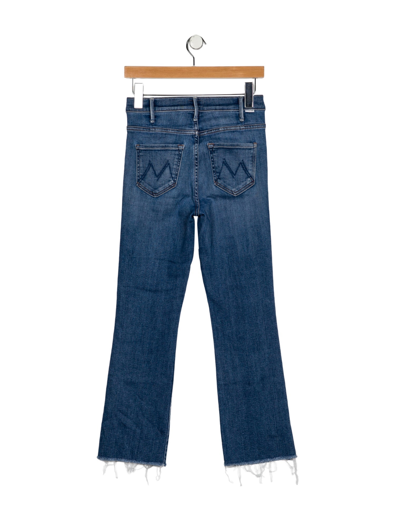 Mother Mid-Rise Straight Leg Jeans