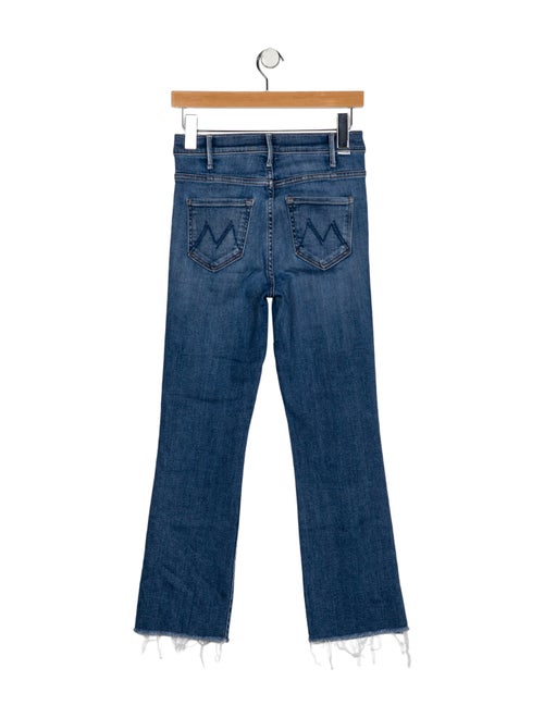 Mother Mid-Rise Straight Leg Jeans
