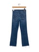 Mother Mid-Rise Straight Leg Jeans