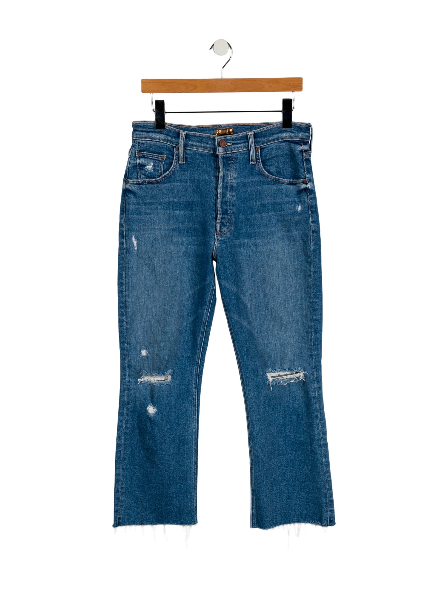 Mother High-Rise Wide Leg Jeans