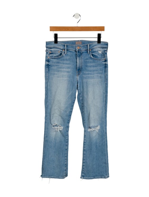 Mother Mid-Rise Straight Leg Jeans