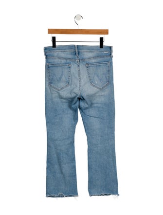 Mother Mid-Rise Straight Leg Jeans