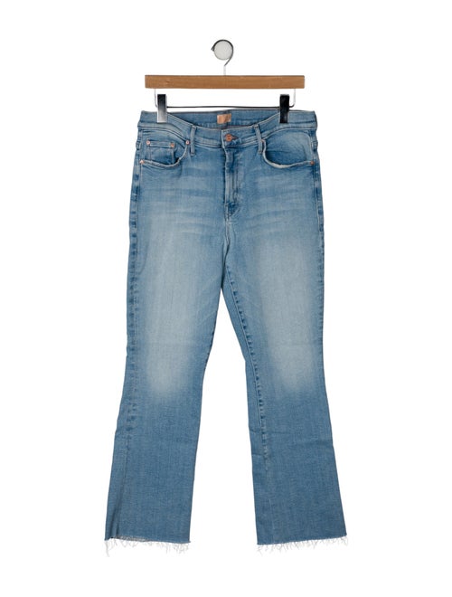 Mother Mid-Rise Straight Leg Jeans