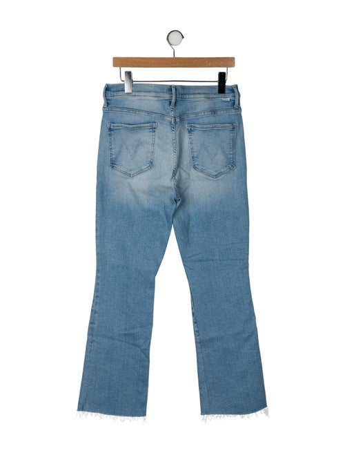 Mother Mid-Rise Straight Leg Jeans